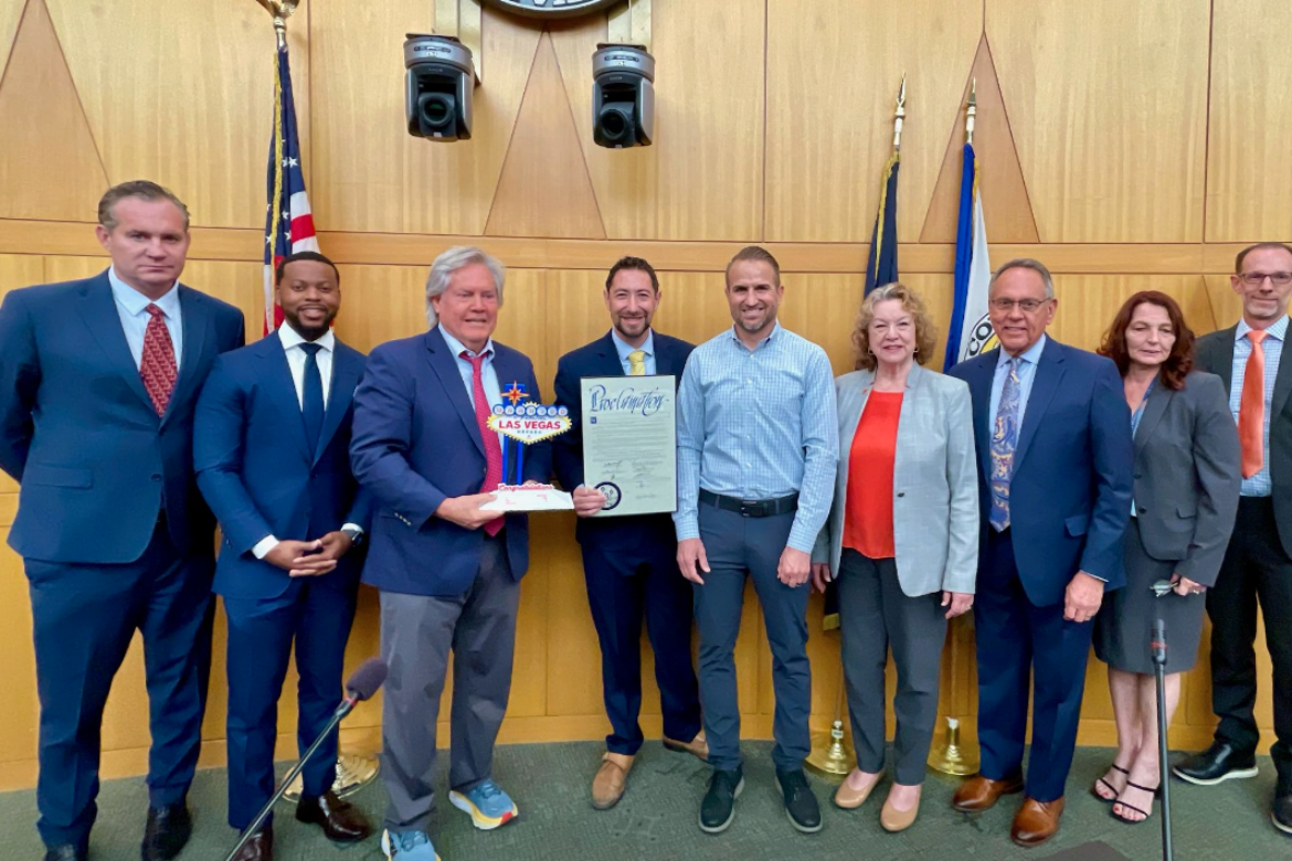 Photos Available: Clark County Officially Declares Tuesday, May 7, “YESCO Welcome Sign Day”